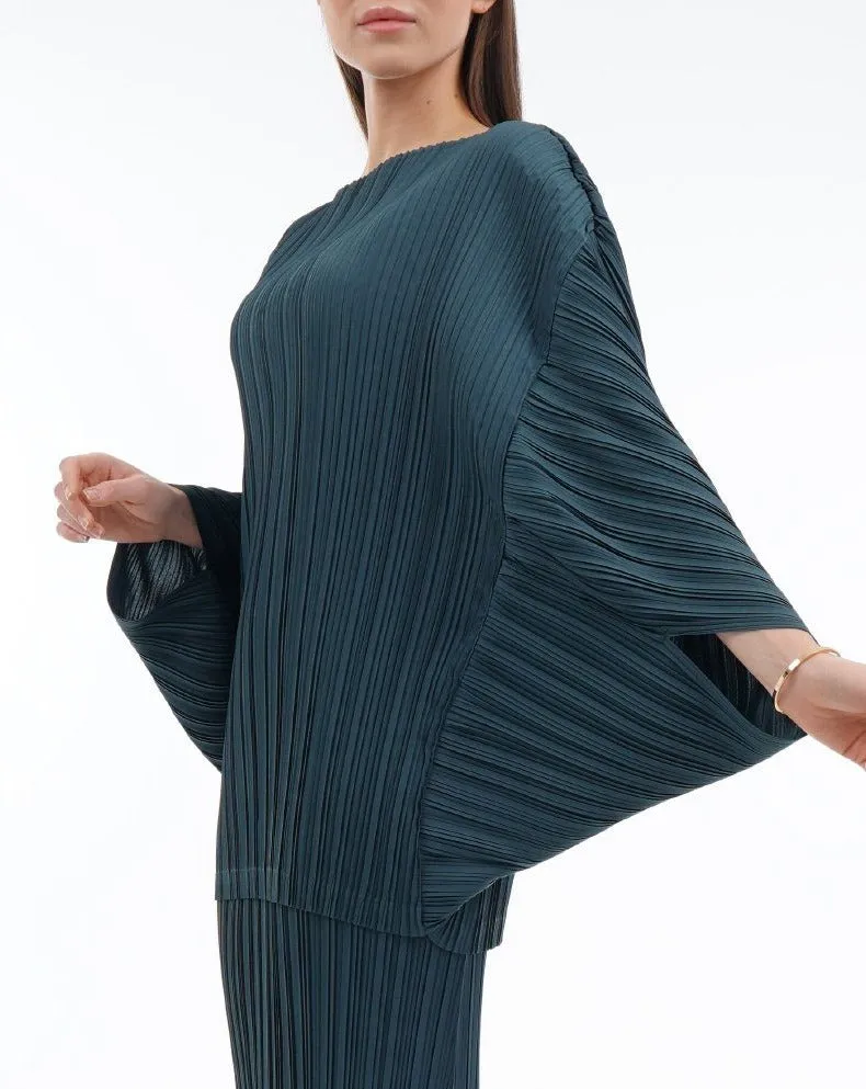 Tyler Top With Folded Square Sleeve