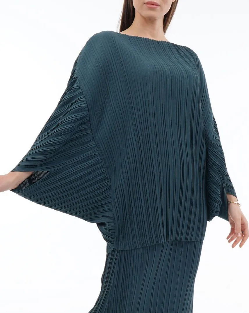 Tyler Top With Folded Square Sleeve