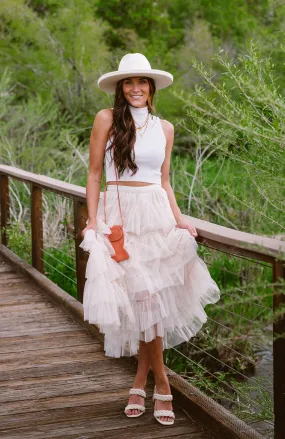 Unforgettable Ruffle Tiered Skirt