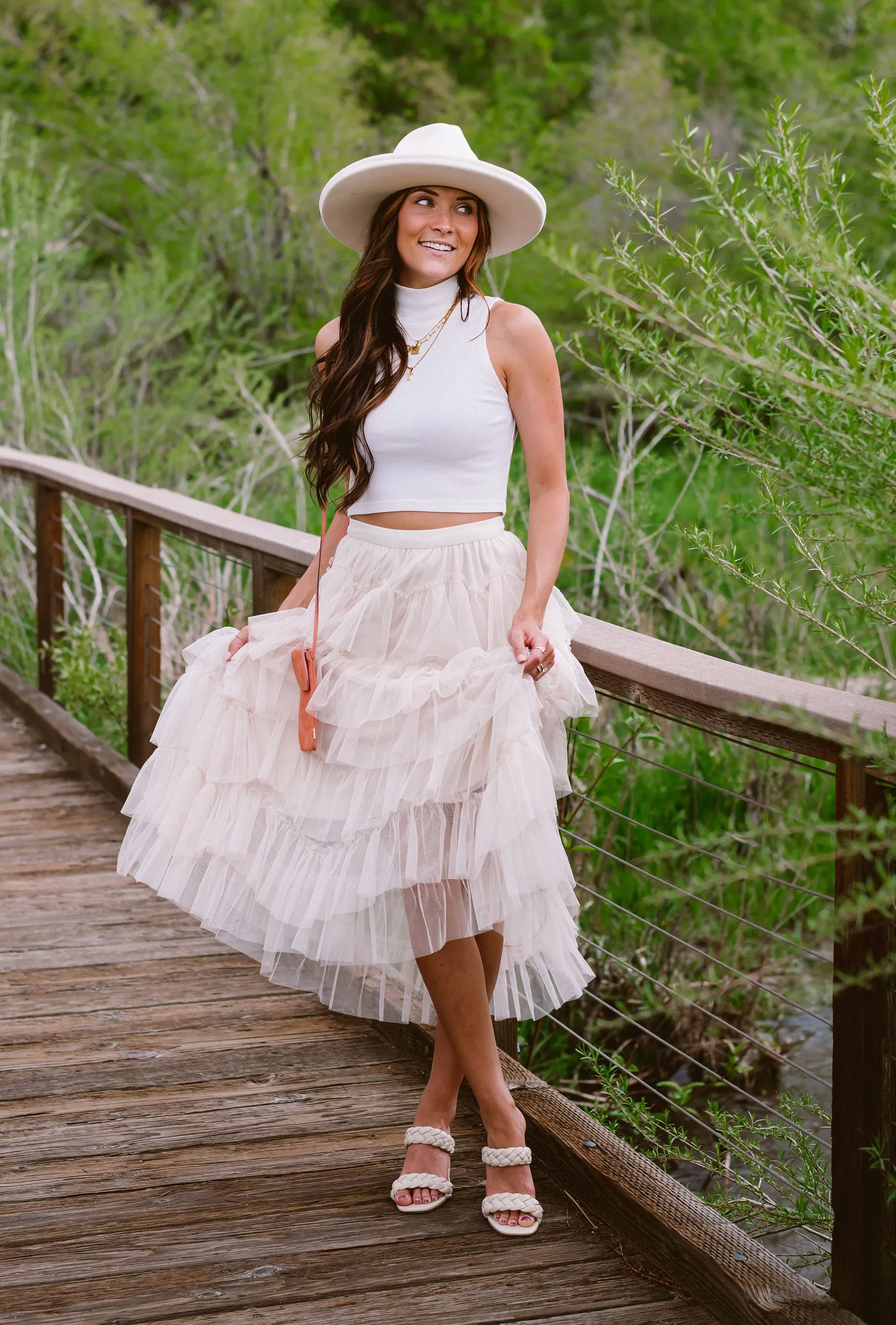 Unforgettable Ruffle Tiered Skirt