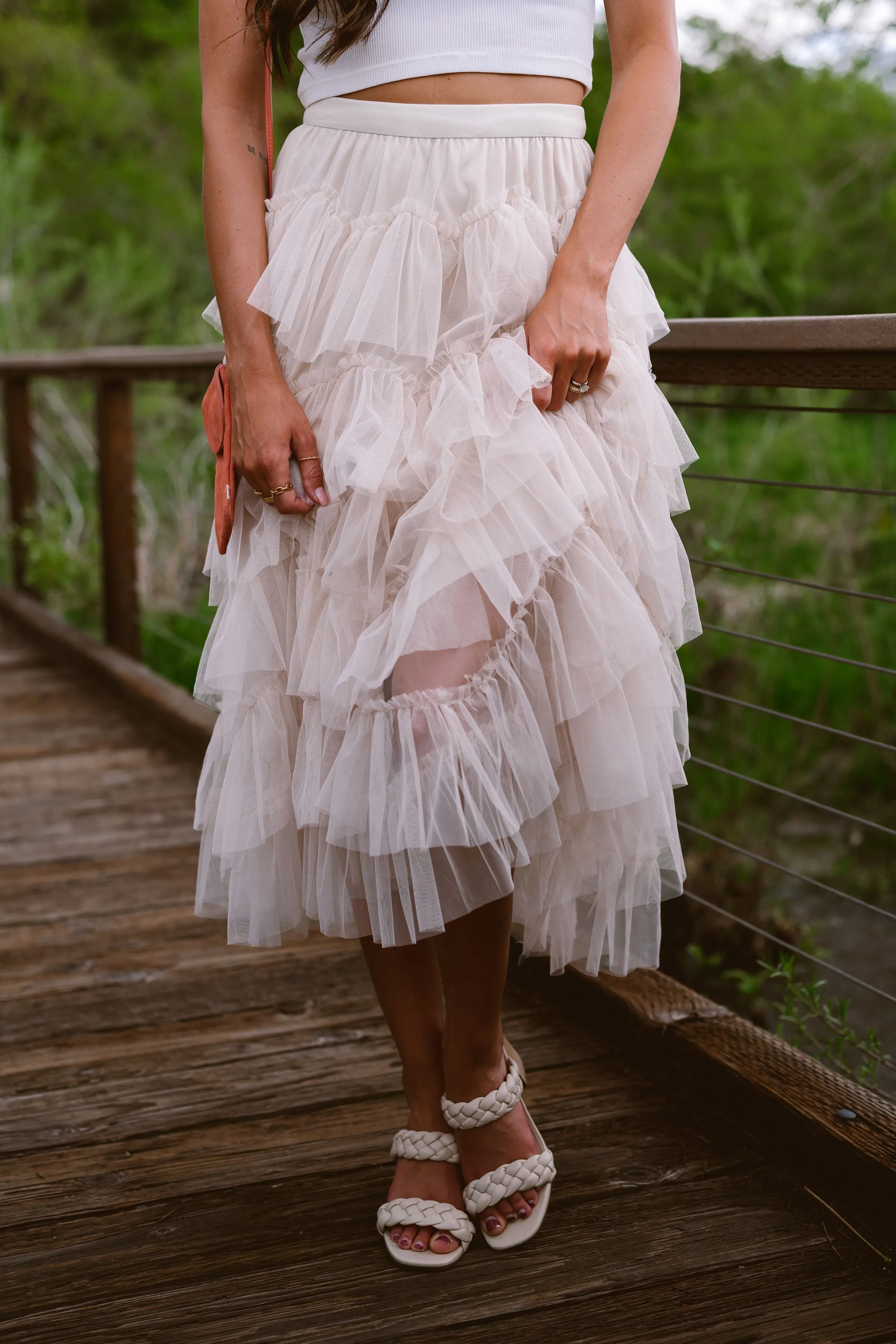 Unforgettable Ruffle Tiered Skirt