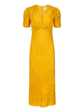 Venyx Lea B Dress in Golden Poppy