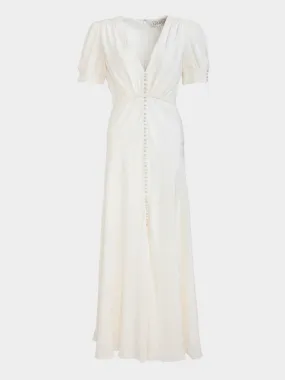 Venyx Lea Long Dress in Ivory