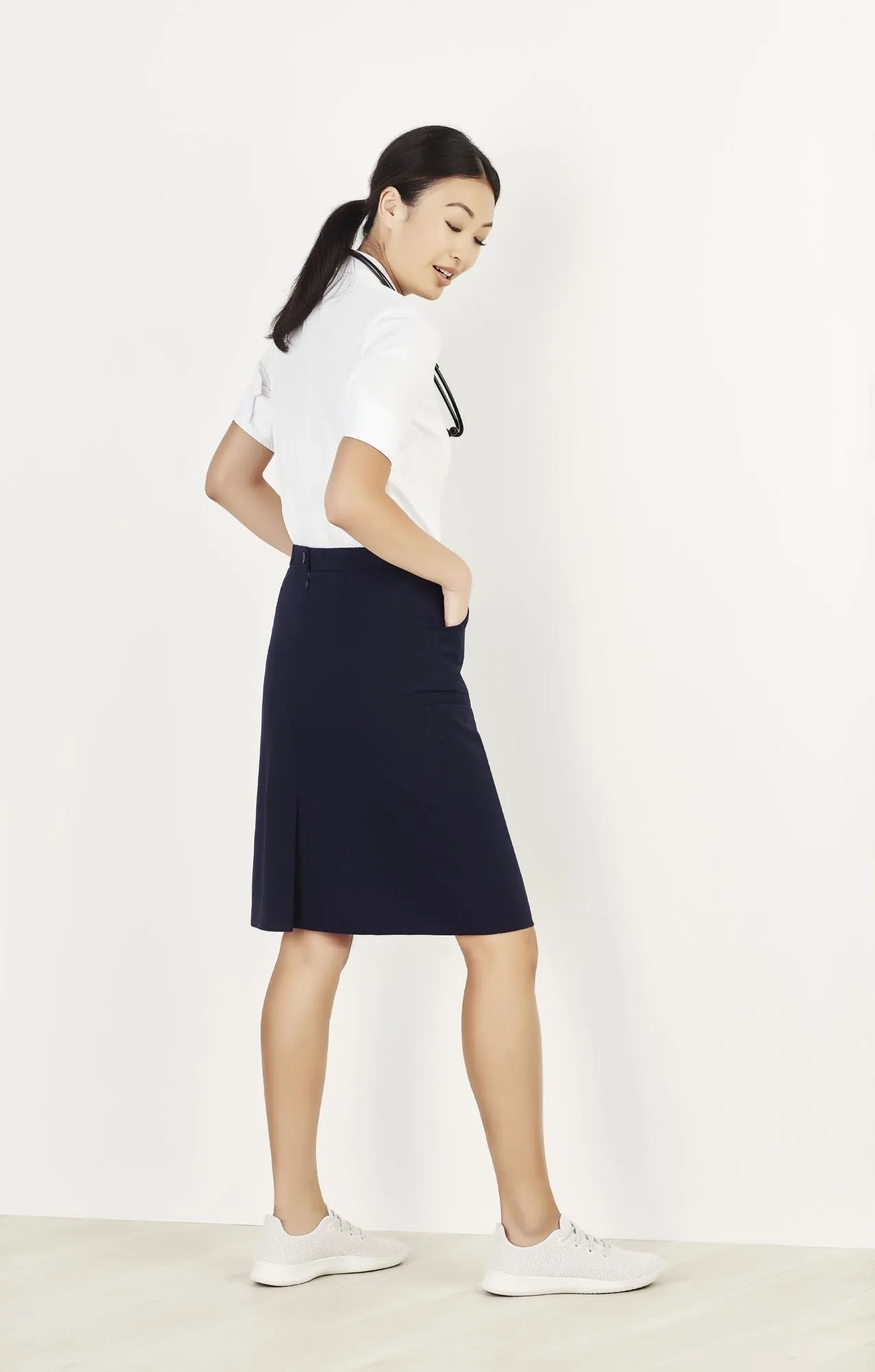 Womens Comfort Waist Cargo Skirt