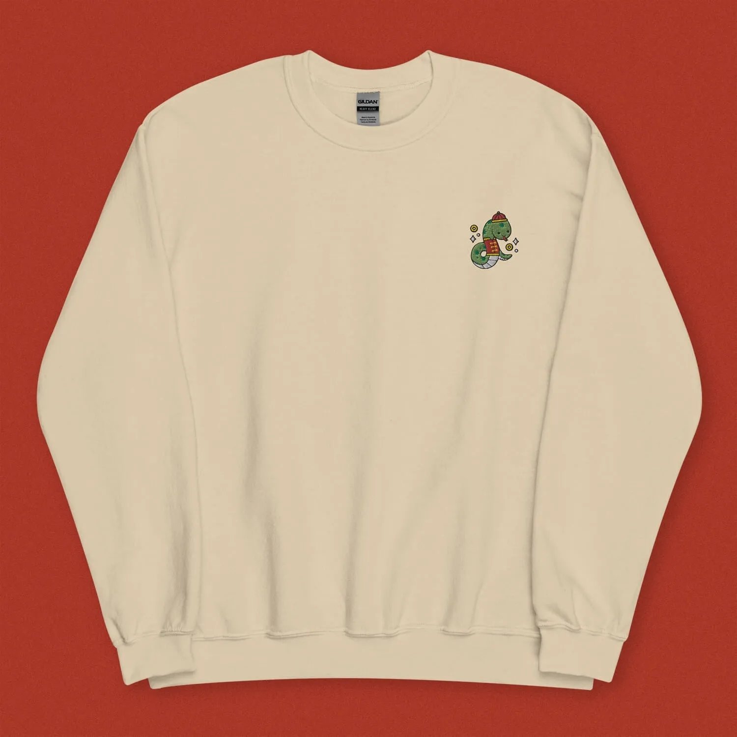 Year of the Snake Embroidered Sweatshirt